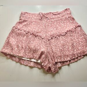 Altar'd State Pink Floral Women's Shorts